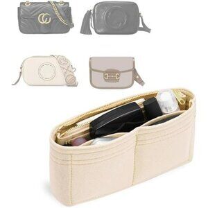 Felt purse organizer insert mini bag organizer handbag divider small tote insert